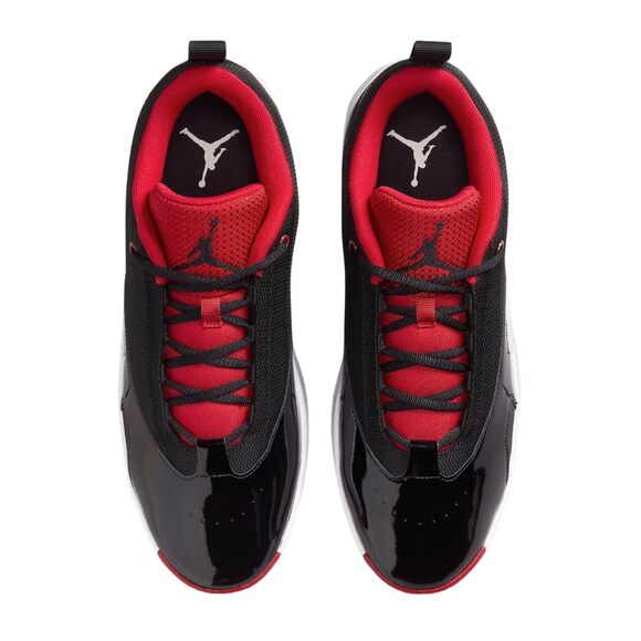 Jordan Granville Pro Men's Shoes (FQ8298-006, Black/White/Gym Red) Size 10